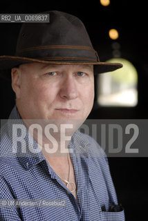 Swedish crime novelist Ake Edwardson. Paris, October 4, 2011 - ©Ulf Andersen/Rosebud2