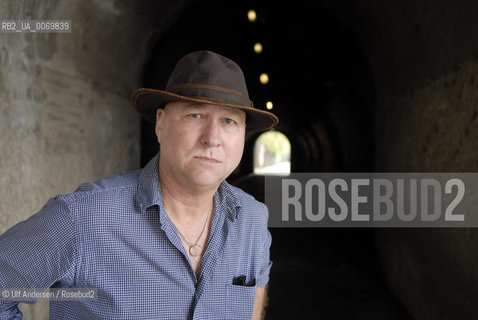 Swedish crime novelist Ake Edwardson. Paris, October 4, 2011 - ©Ulf Andersen/Rosebud2