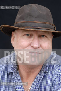 Swedish crime novelist Ake Edwardson. Paris, October 4, 2011 - ©Ulf Andersen/Rosebud2