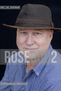 Swedish crime novelist Ake Edwardson. Paris, October 4, 2011 - ©Ulf Andersen/Rosebud2