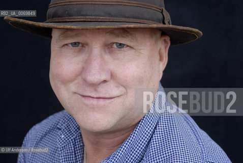 Swedish crime novelist Ake Edwardson. Paris, October 4, 2011 - ©Ulf Andersen/Rosebud2