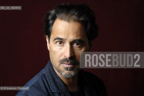 Angolan writer Jose Eduardo Agualusa. Paris, October 11, 2011 - ©Ulf Andersen/Rosebud2