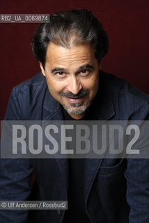 Angolan writer Jose Eduardo Agualusa. Paris, October 11, 2011 - ©Ulf Andersen/Rosebud2