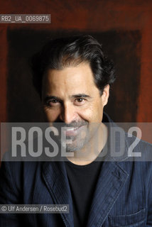 Angolan writer Jose Eduardo Agualusa. Paris, October 11, 2011 - ©Ulf Andersen/Rosebud2
