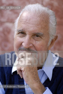 Mexican writer Carlos Fuentes. Aix en Provence,  October 15, 2011 - ©Ulf Andersen/Rosebud2