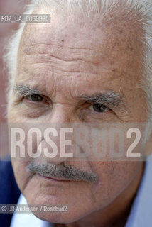 Mexican writer Carlos Fuentes. Aix en Provence,  October 15, 2011 - ©Ulf Andersen/Rosebud2