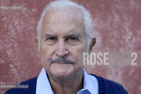 Mexican writer Carlos Fuentes. Aix en Provence,  October 15, 2011 - ©Ulf Andersen/Rosebud2