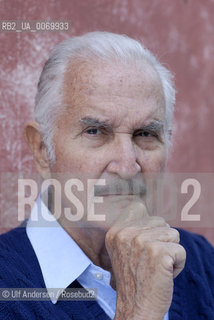 Mexican writer Carlos Fuentes. Aix en Provence,  October 15, 2011 - ©Ulf Andersen/Rosebud2