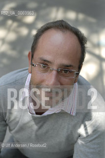 Mexican writer Ignacio Padilla. Aix en Provence, October 15, 2011 - ©Ulf Andersen/Rosebud2