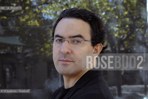 Colombian writer Juan Gabriel Vasquez. Aix en Provence, October 16, 2011 - ©Ulf Andersen/Rosebud2