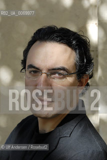 Colombian writer Juan Gabriel Vasquez. Aix en Provence, October 16, 2011 - ©Ulf Andersen/Rosebud2