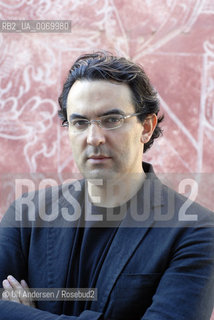 Colombian writer Juan Gabriel Vasquez. Aix en Provence, October 16, 2011 - ©Ulf Andersen/Rosebud2