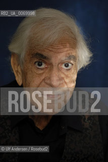 Eduardo Manet, French and Cuban writer. Paris, October 24, 2011 - ©Ulf Andersen/Rosebud2