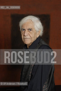 Eduardo Manet, French and Cuban writer. Paris, October 24, 2011 - ©Ulf Andersen/Rosebud2