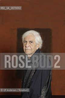 Eduardo Manet, French and Cuban writer. Paris, October 24, 2011 - ©Ulf Andersen/Rosebud2