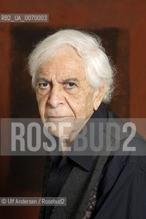 Eduardo Manet, French and Cuban writer. Paris, October 24, 2011 - ©Ulf Andersen/Rosebud2