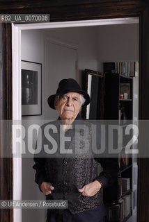 Eduardo Manet, French and Cuban writer. Paris, October 24, 2011 - ©Ulf Andersen/Rosebud2