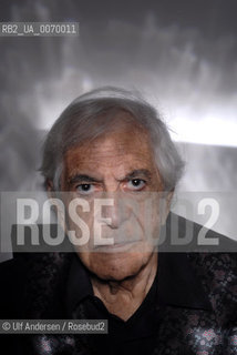 Eduardo Manet, French and Cuban writer. Paris, October 24, 2011 - ©Ulf Andersen/Rosebud2