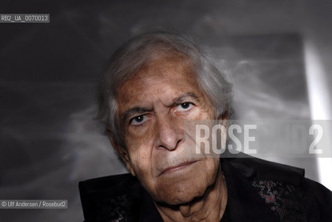 Eduardo Manet, French and Cuban writer. Paris, October 24, 2011 - ©Ulf Andersen/Rosebud2