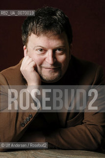 Norwegian writer Erik Fosnes Hansen. Paris, March 18, 2011 - ©Ulf Andersen/Rosebud2