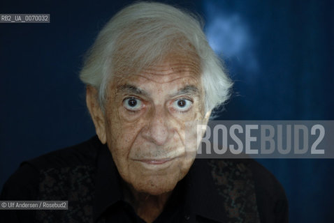 French-Cuban writer Eduardo Manet. Paris, October 24, 2011 - ©Ulf Andersen/Rosebud2