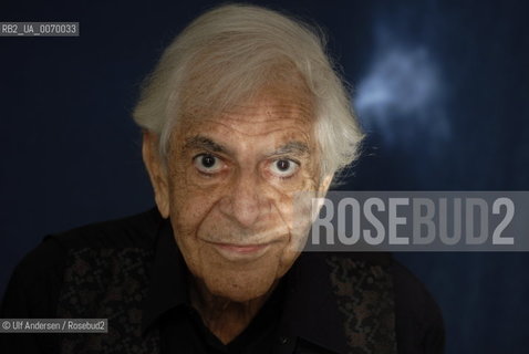 French-Cuban writer Eduardo Manet. Paris, October 24, 2011 - ©Ulf Andersen/Rosebud2