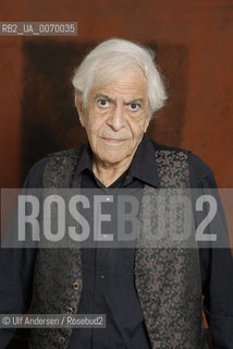 French-Cuban writer Eduardo Manet. Paris, October 24, 2011 - ©Ulf Andersen/Rosebud2