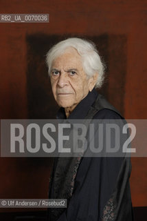 French-Cuban writer Eduardo Manet. Paris, October 24, 2011 - ©Ulf Andersen/Rosebud2