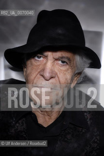 French-Cuban writer Eduardo Manet. Paris, October 24, 2011 - ©Ulf Andersen/Rosebud2