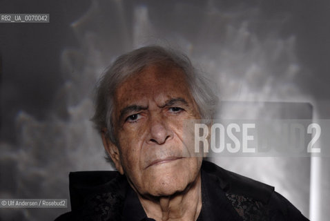 French-Cuban writer Eduardo Manet. Paris, October 24, 2011 - ©Ulf Andersen/Rosebud2