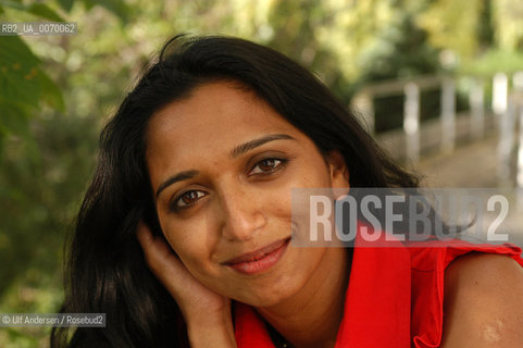 French writer Nathacha Appanah. Paris, June 24, 2007 - ©Ulf Andersen/Rosebud2