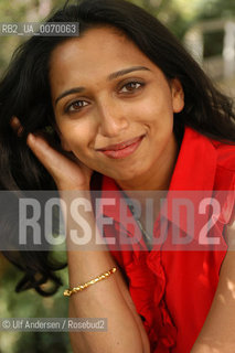 French writer Nathacha Appanah. Paris, June 24, 2007 - ©Ulf Andersen/Rosebud2