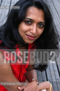 French writer Nathacha Appanah. Paris, June 24, 2007 - ©Ulf Andersen/Rosebud2