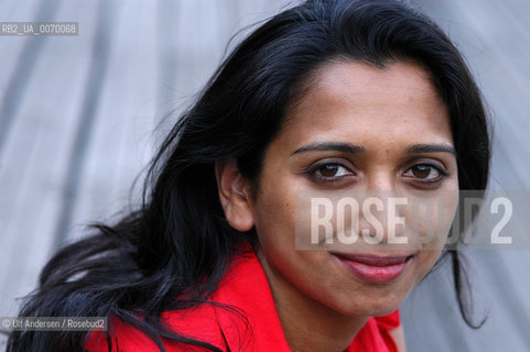 French writer Nathacha Appanah. Paris, June 24, 2007 - ©Ulf Andersen/Rosebud2