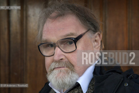 English writer Alaisdair Gray. Paris, October 23, 2009 - ©Ulf Andersen/Rosebud2