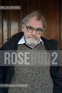 English writer Alaisdair Gray. Paris, October 23, 2009 - ©Ulf Andersen/Rosebud2