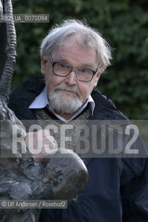 English writer Alaisdair Gray. Paris, October 23, 2009 - ©Ulf Andersen/Rosebud2