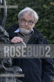 English writer Alaisdair Gray. Paris, October 23, 2009 - ©Ulf Andersen/Rosebud2