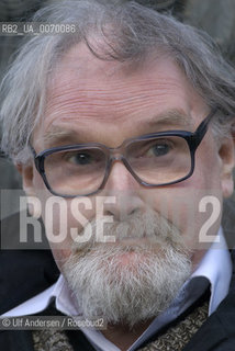 English writer Alaisdair Gray. Paris, October 23, 2009 - ©Ulf Andersen/Rosebud2