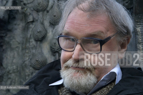 English writer Alaisdair Gray. Paris, October 23, 2009 - ©Ulf Andersen/Rosebud2