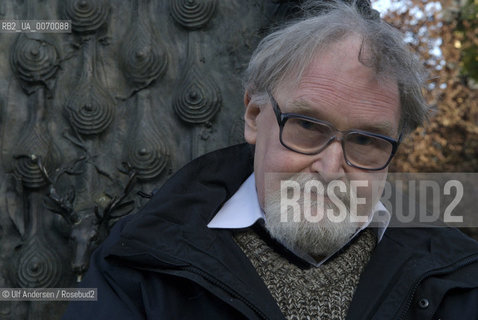 English writer Alaisdair Gray. Paris, October 23, 2009 - ©Ulf Andersen/Rosebud2