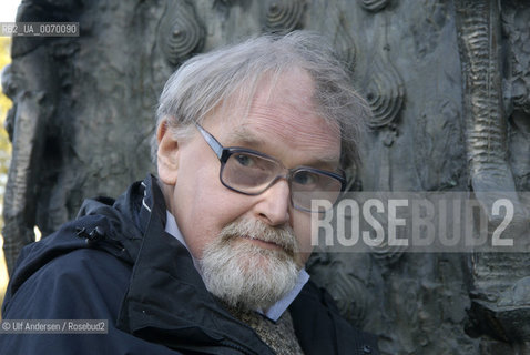 English writer Alaisdair Gray. Paris, October 23, 2009 - ©Ulf Andersen/Rosebud2