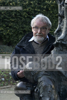 English writer Alaisdair Gray. Paris, October 23, 2009 - ©Ulf Andersen/Rosebud2