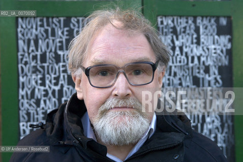 English writer Alaisdair Gray. Paris, October 23, 2009 - ©Ulf Andersen/Rosebud2