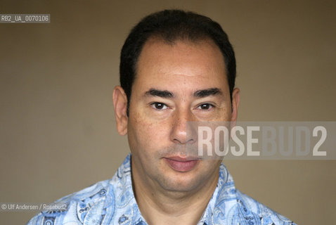 Egyptian writer Khaled Al Khamissie. Paris, September 11, 2009 - ©Ulf Andersen/Rosebud2