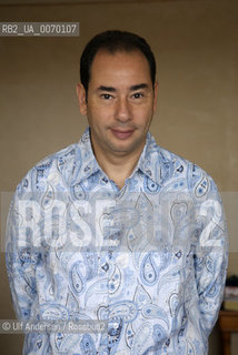 Egyptian writer Khaled Al Khamissie. Paris, September 11, 2009 - ©Ulf Andersen/Rosebud2