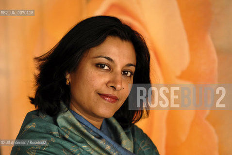 Indian writer Anita Rau Badami. Paris, March 7, 2007 - ©Ulf Andersen/Rosebud2