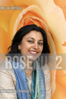 Indian writer Anita Rau Badami. Paris, March 7, 2007 - ©Ulf Andersen/Rosebud2