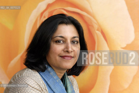 Indian writer Anita Rau Badami. Paris, March 7, 2007 - ©Ulf Andersen/Rosebud2