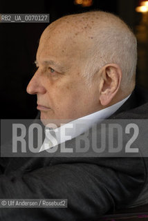 Argentinian writer and film director Edgardo Cozarinsky. Paris, November 4, 2011 - ©Ulf Andersen/Rosebud2